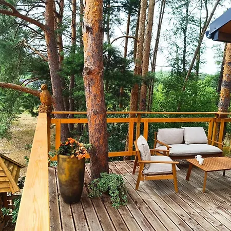 Forrest House Na Drzewie Niedaleko Suntago