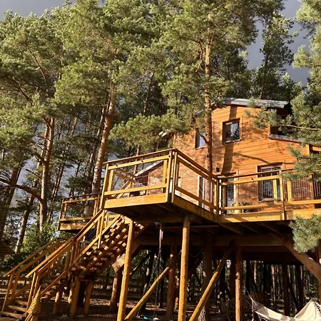 Forrest House Na Drzewie Niedaleko Suntago Σπίτι διακοπών Budy Mszczonowskie